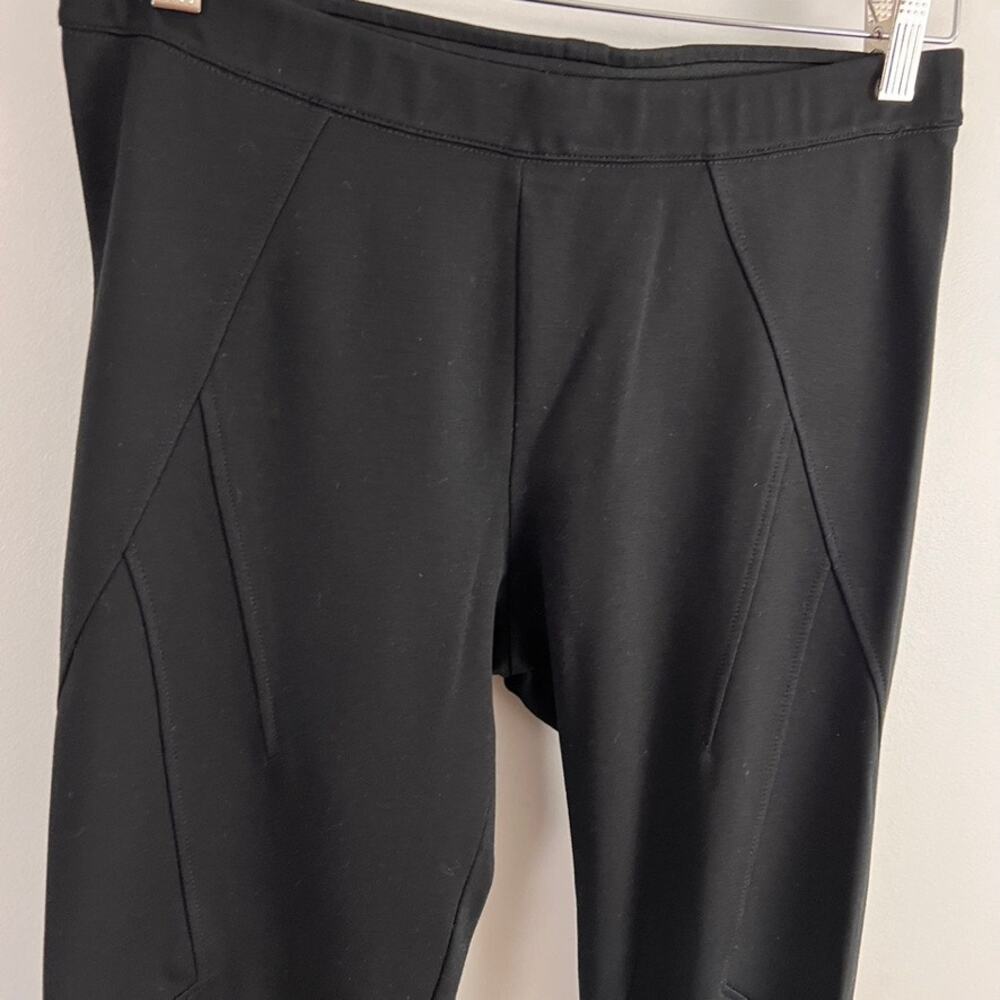 Helmut Lang Black Bondage Jersey Leggings Pull on Women Size Medium - Picture 6 of 9